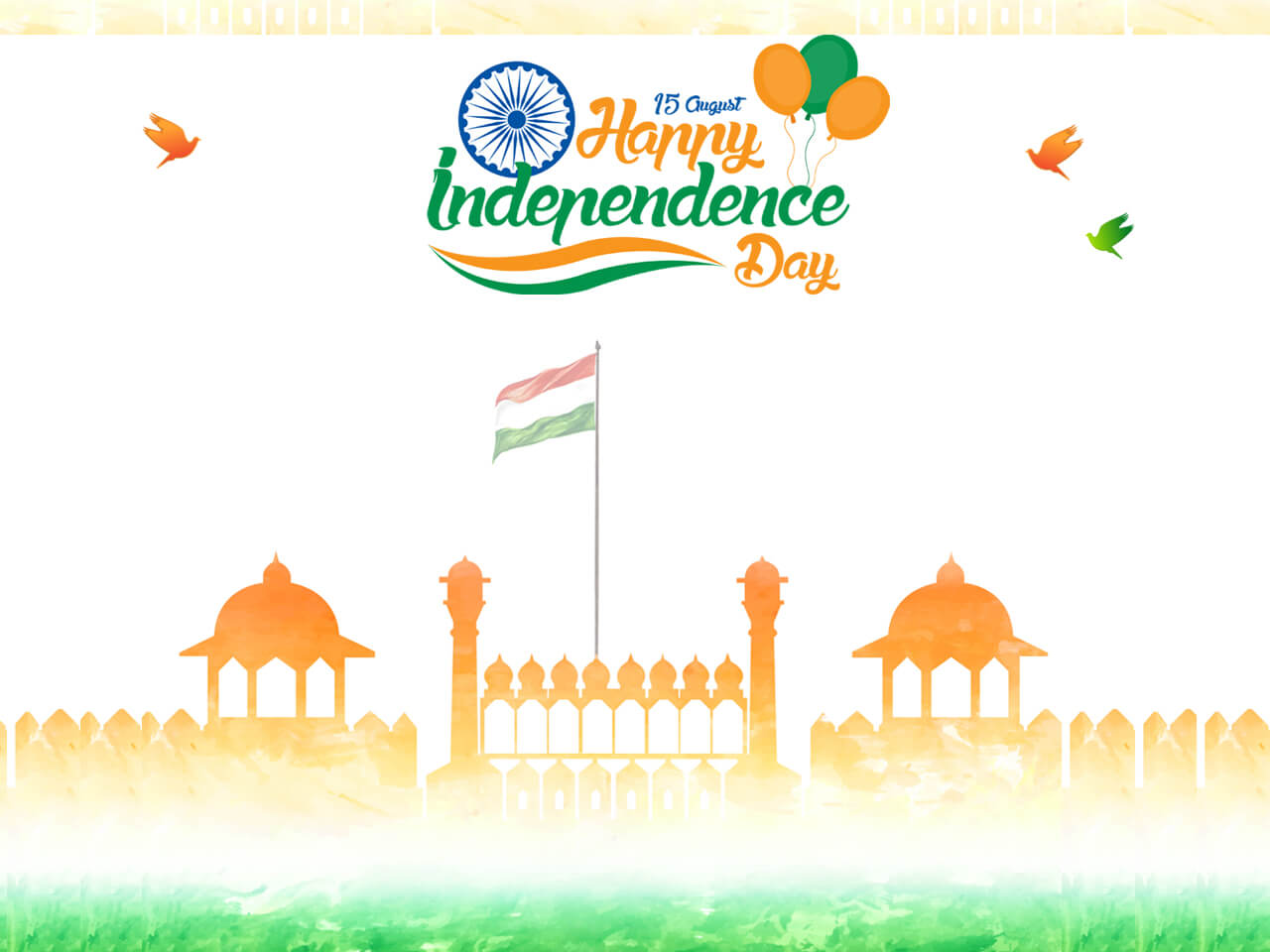 15 august independence day banner