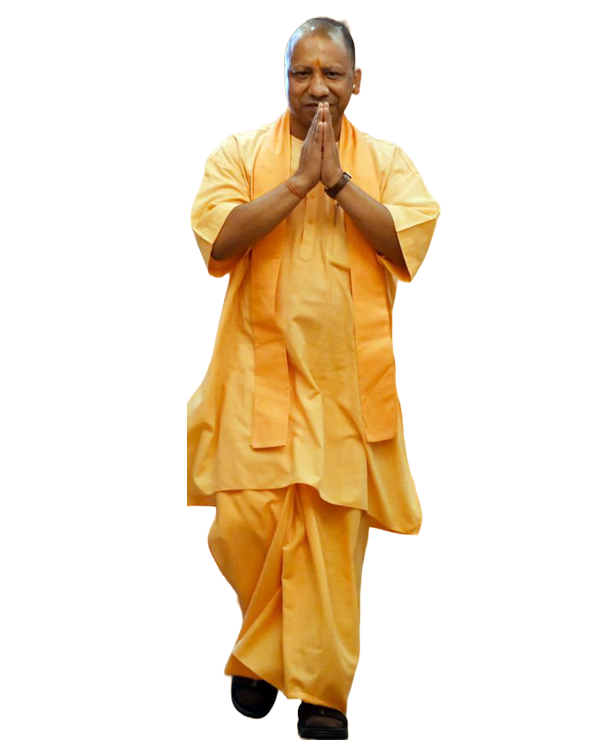 yogi adityanath full happy face png photo