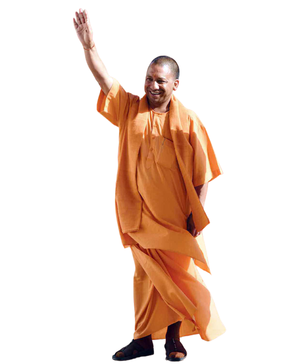 yogi adityanath full Transparent